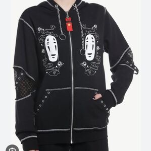 SOLD Studio Ghibli Spirited Away No-Face Oversized Hoodie